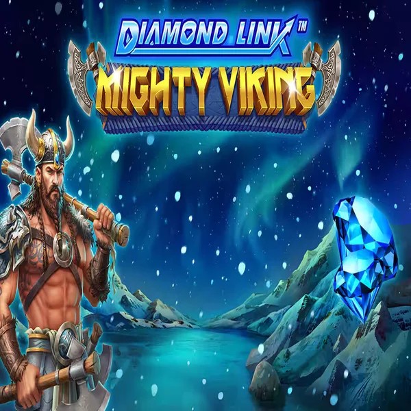 Diamond Link Mighty Viking casino game by Greentube – featured logo at My Empire Casino